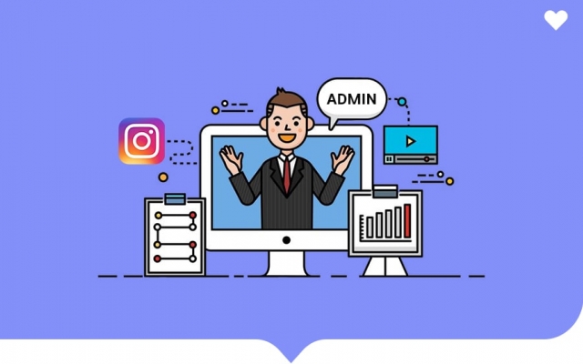 ادمین مدیریت پیج اینستاگرام باشم