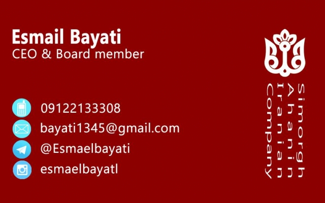 کارت ویزیت اختصاصی شما را به راحتی طراحی و تقدیم کنم