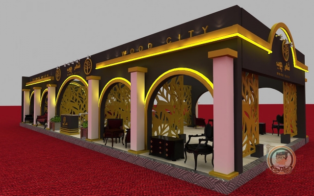 غرفه نمایشگاهی شما رو طراحی کنم .