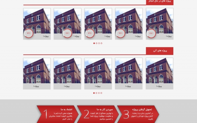 طراحی رابط کاربری وبسایت (Ui) انجام بدم.