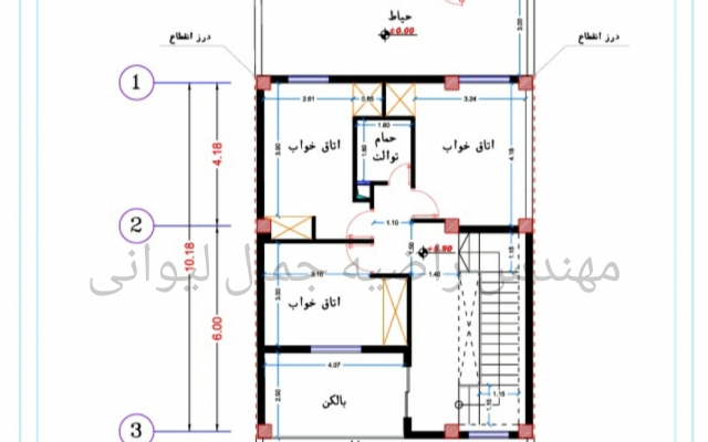 نقشه های معماری فاز یک ( پلان ها,نماها,مقطع ها و سایت پلان ) انجام بدم.