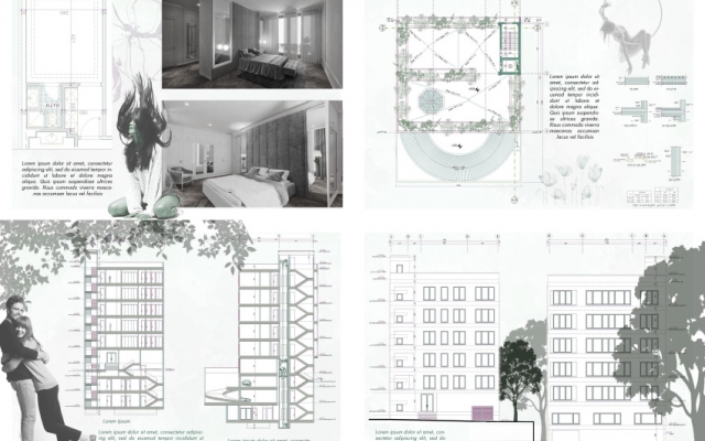 طراحی پلان نما و دکوراسیون آپارتمان‌های مسکونی خاص ومدرن را با دقت فنی ارائه دهم
