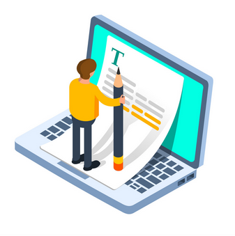 متون شما را با رعایت اصول نگارشی تایپ کنم
