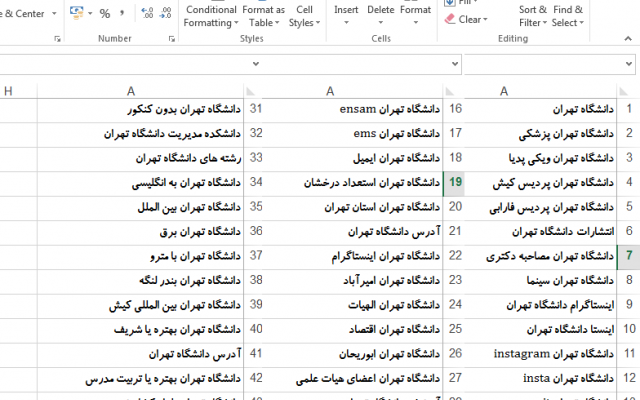 لیست کامل کلمات کلیدی مرتبط باکلمه کلیدی یاعنوان روتحویل بدم