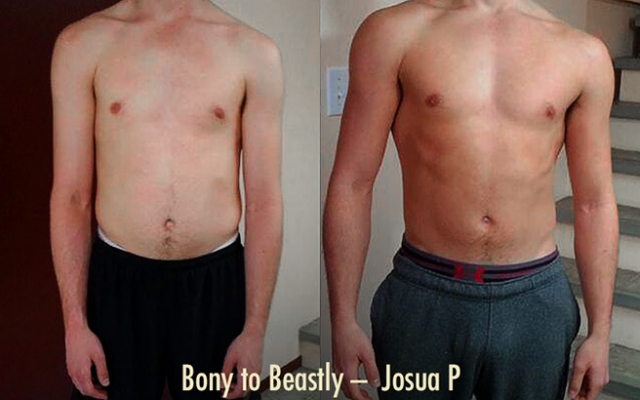 هیکل شما رو با روشهای علمی و سالم از استخوانی به هیکلی تغییر بدم-bony to beastly