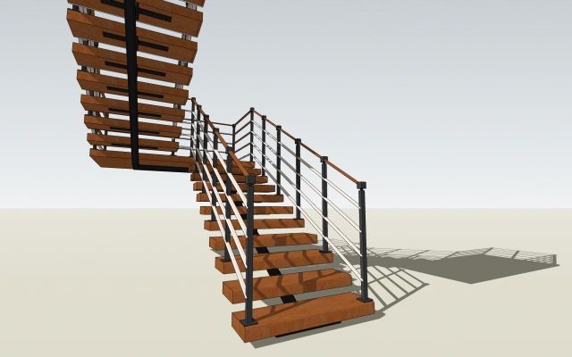مدلسازی سه بعدی پروژه شما رو با اسکچاپ انجام بدم.