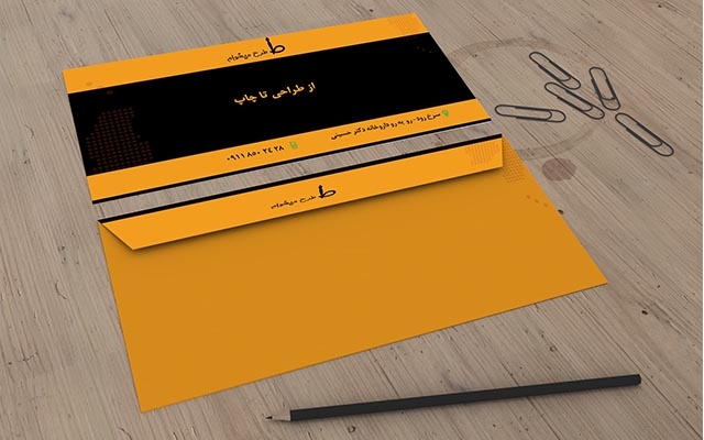 سربرگ، پاکت، فاکتور و ساک دستی طراحی کنم