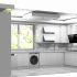 طراحی کابینت آشپزخانه به صورت سه بعدی با نرم افزار kitchen draw انجام بدم
