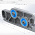 طراحی قطعات با استفاده از نرم افزار سالیدورکز (SolidWorks) رو انجام بدم