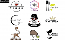 لوگو-واترمارک-شیک-مدرن-طراحی-مناسب-کسب-کارهای-اینترنتی