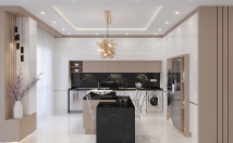 طراحی-سه-بعدی-کابینت-آشپزخانه-کلایسک-نئوکلاسیک-مدرن