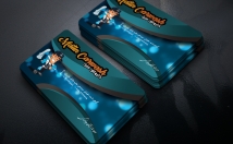 طراحی-کارت-ویزیت-شیک-خاص+کد-QR-هدیه