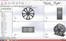 مدل-سازی-دو-بعدی-سه-بعدی-استفاده-نرم-افزار-Solid-Works