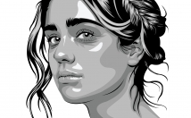 عکس-چهره-صورت-گرافیکی-وکتور-طراحی