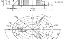 انواع-قطعات-صنعتی-اتوکد-صورت-بعدی-بعدی-ترسیم