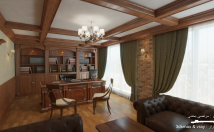 ایده-طراحی-دکوراسیون-منزل-آشپزخونه-کیفیت-خوب-سه-بعدی